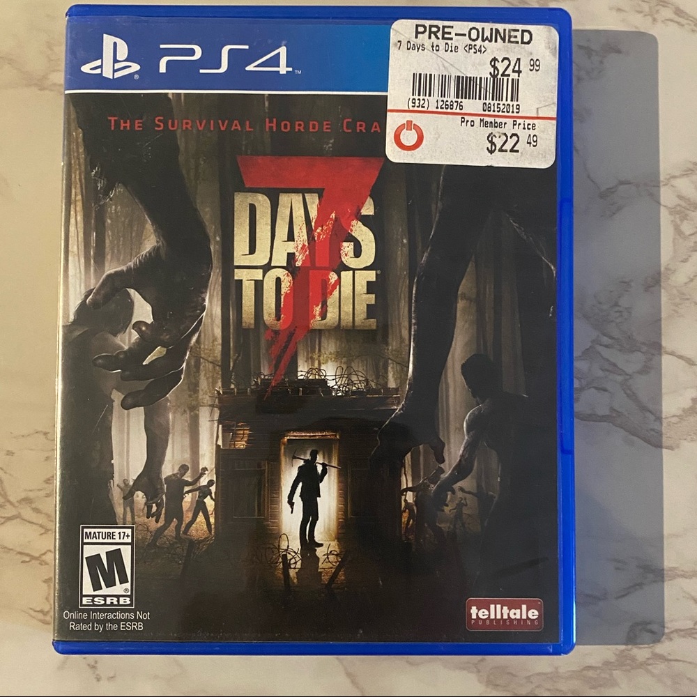 7 Days to Die PS4 Video Game